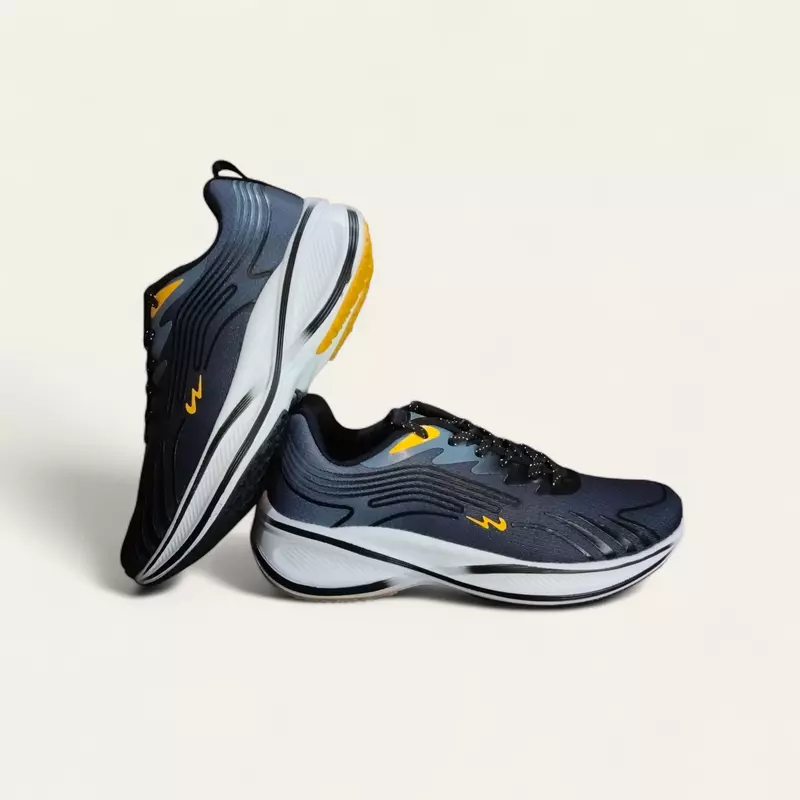 Campus Collab Black/D.Grey - Men's Running Shoes