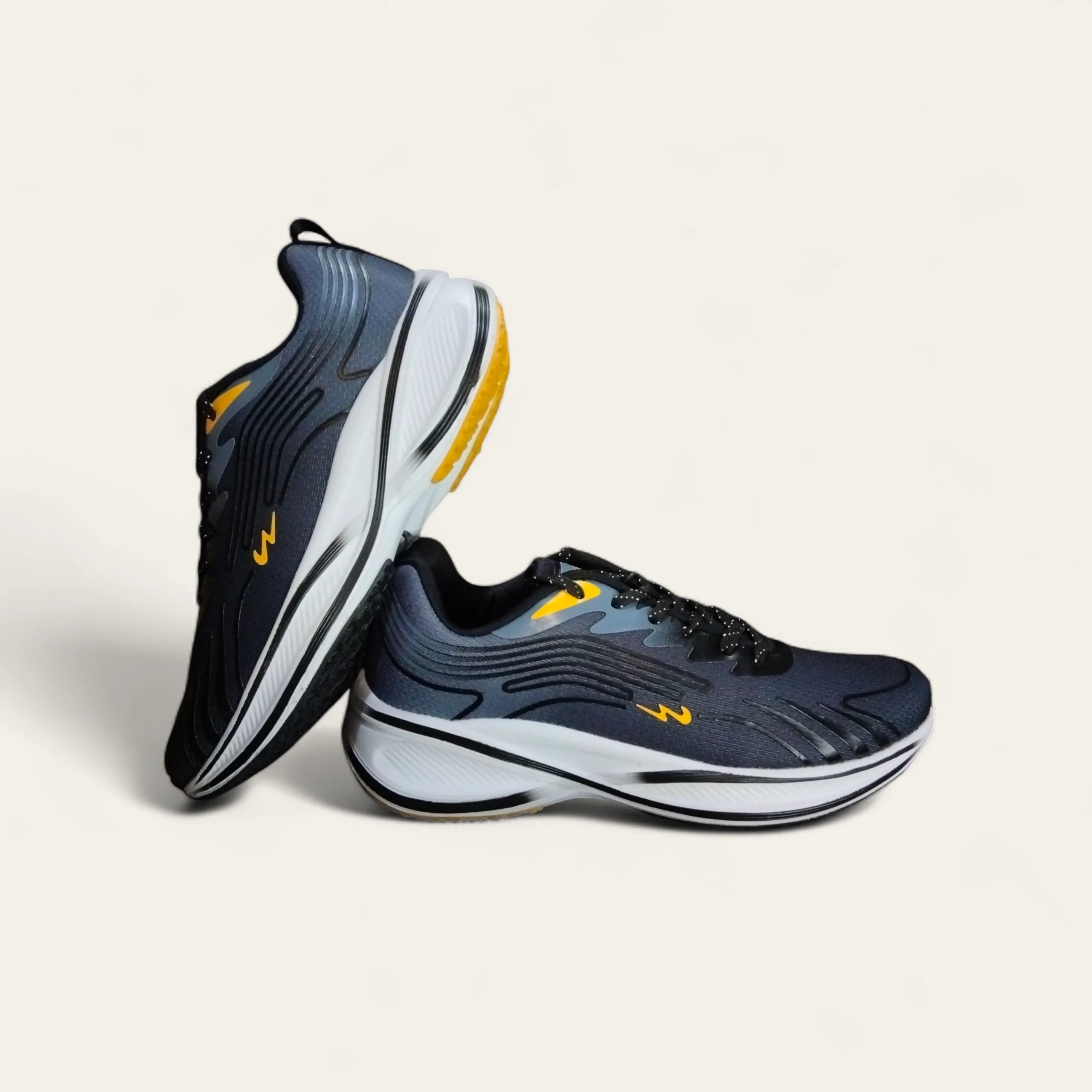 Campus Collab Black/D.Grey - Men's Running Shoes