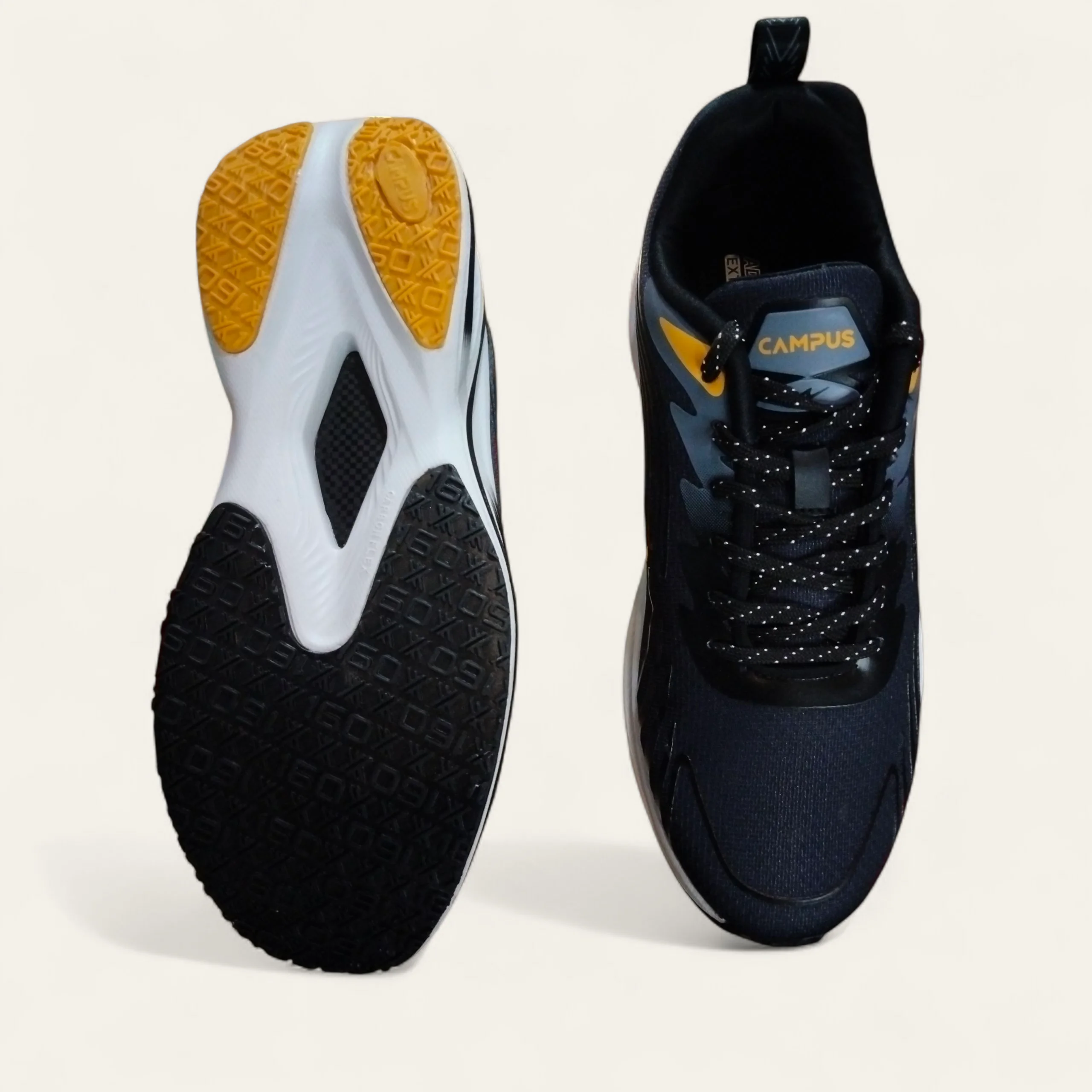 Campus Collab Black/D.Grey - Men's Running Shoes