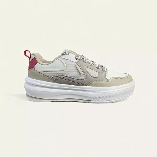 Campus Draw Off White/Camel - Women's Casual Sneakers