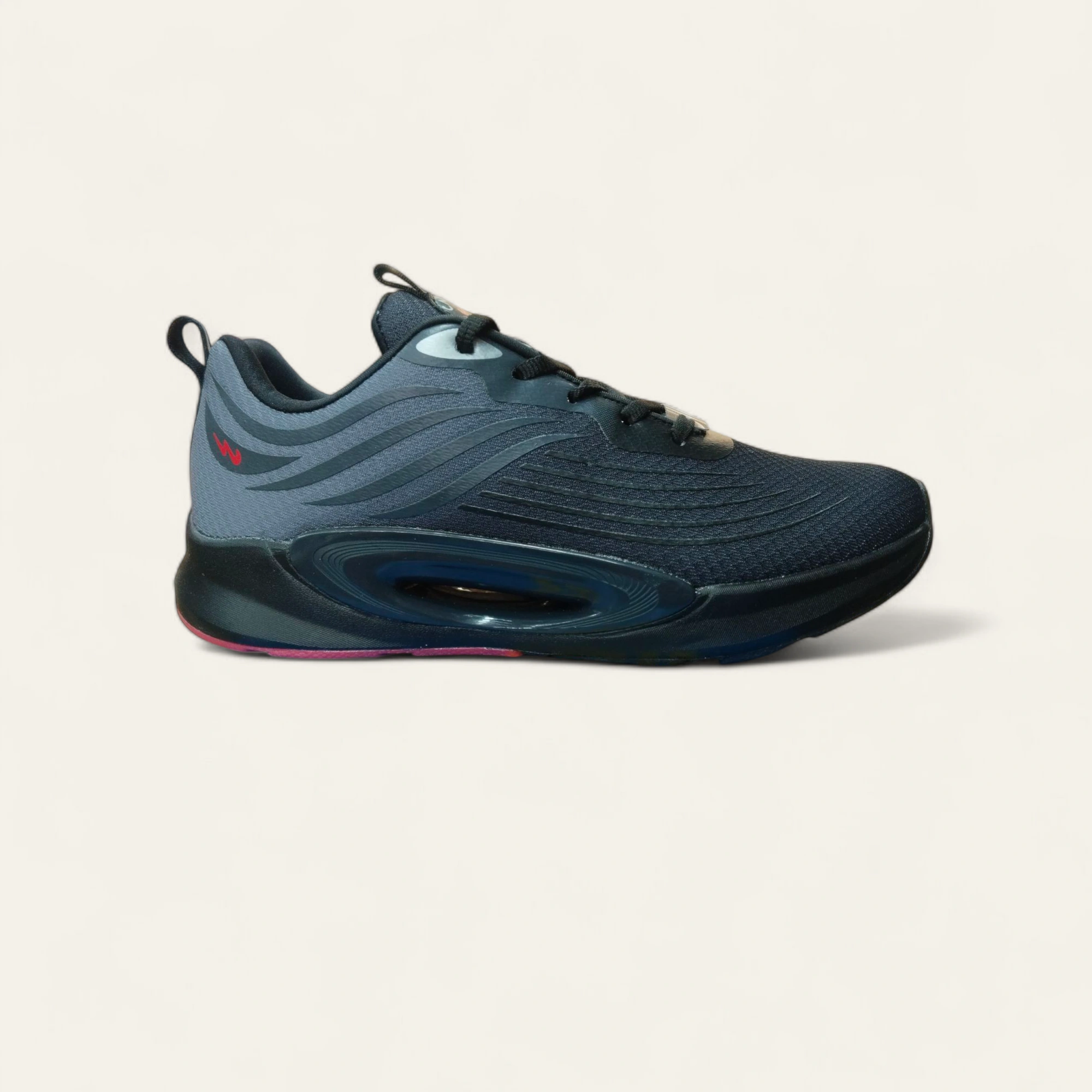 Campus Funk Black - Men's Sports Shoes