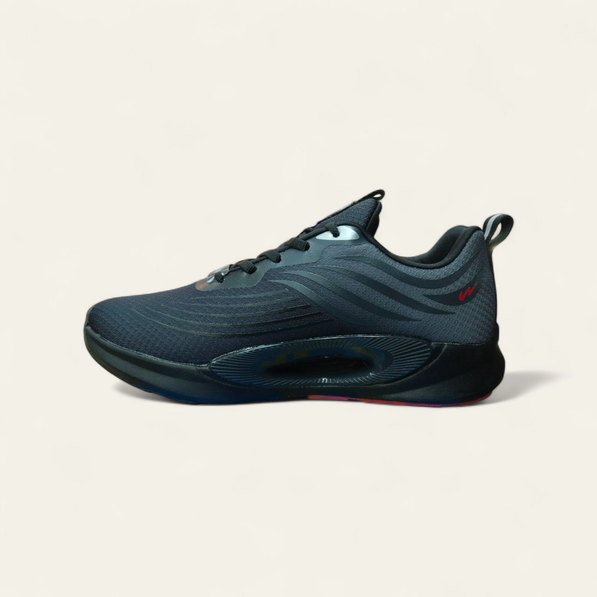 Campus Funk Black - Men's Sports Shoes