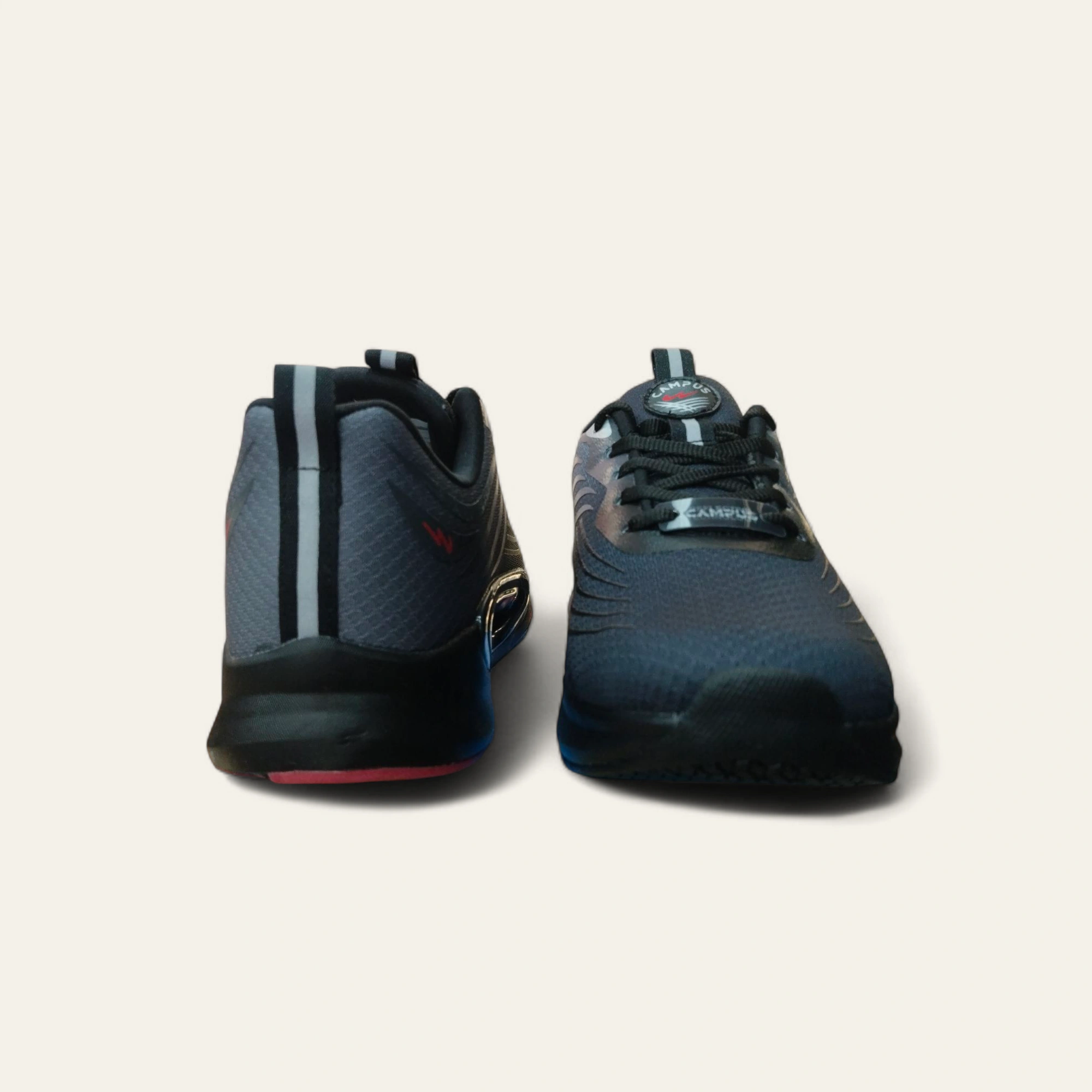 Campus Funk Black - Men's Sports Shoes