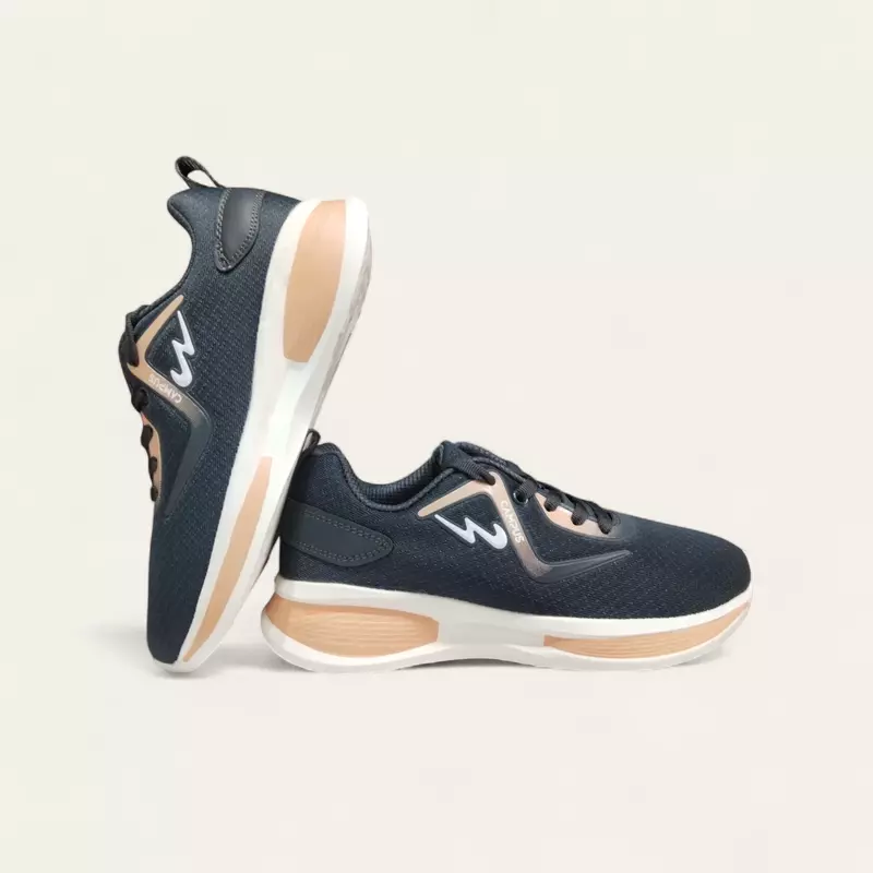 Campus Giles D.Grey/Peach - Women's Running Shoes