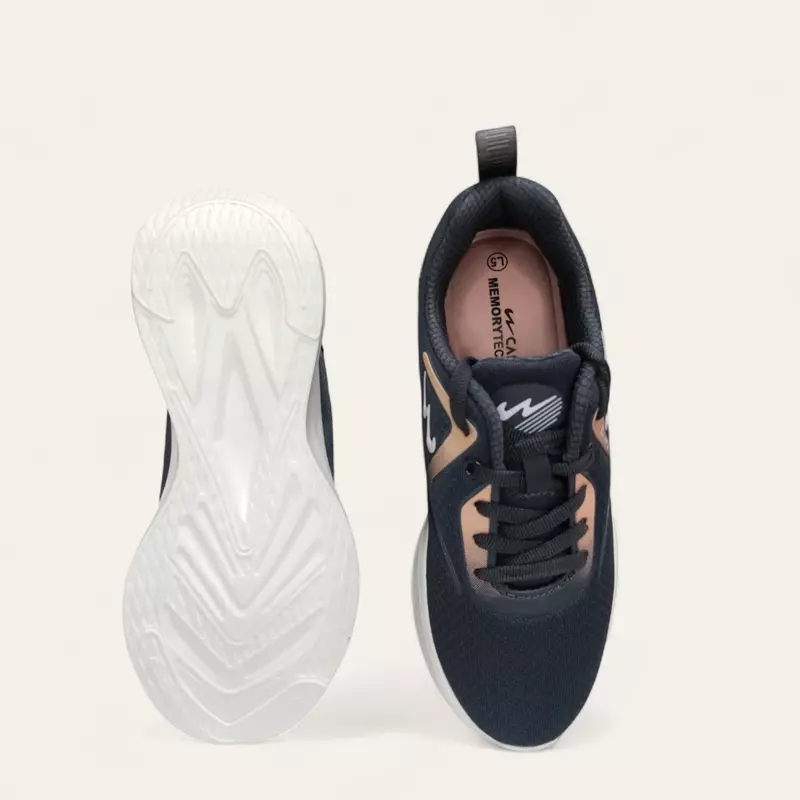 Campus Giles D.Grey/Peach - Women's Running Shoes