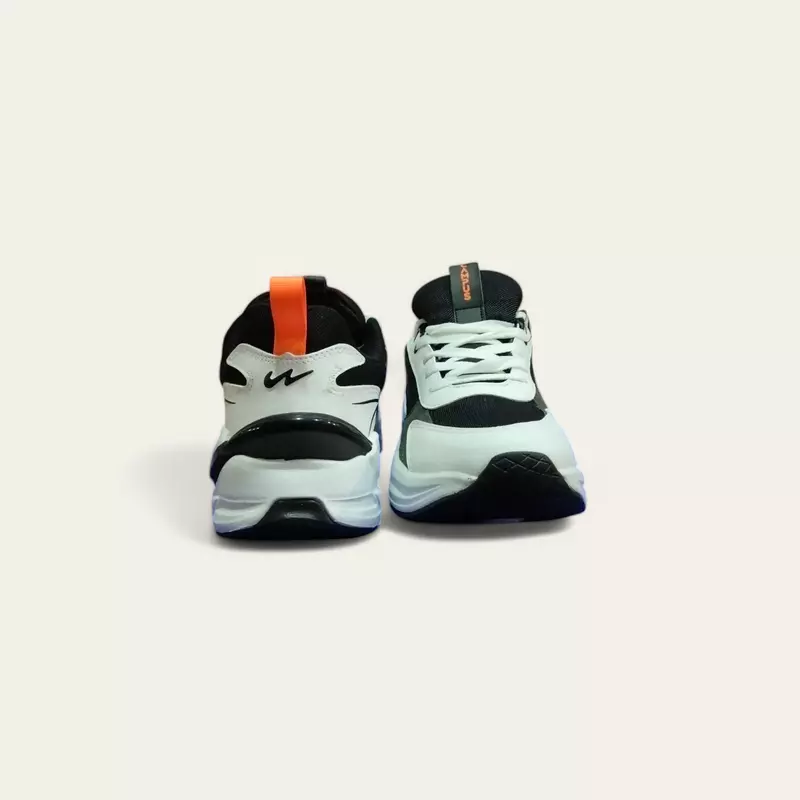 Campus Level Black/White - Men's Casual Shoes