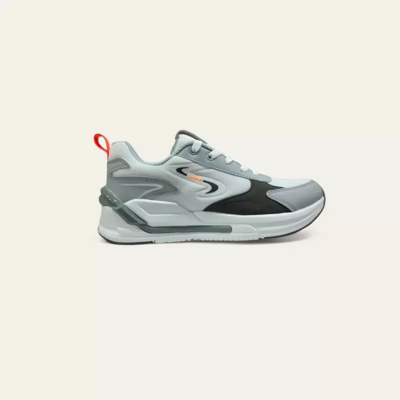 Campus Level White/Grey - Men's Running Shoes