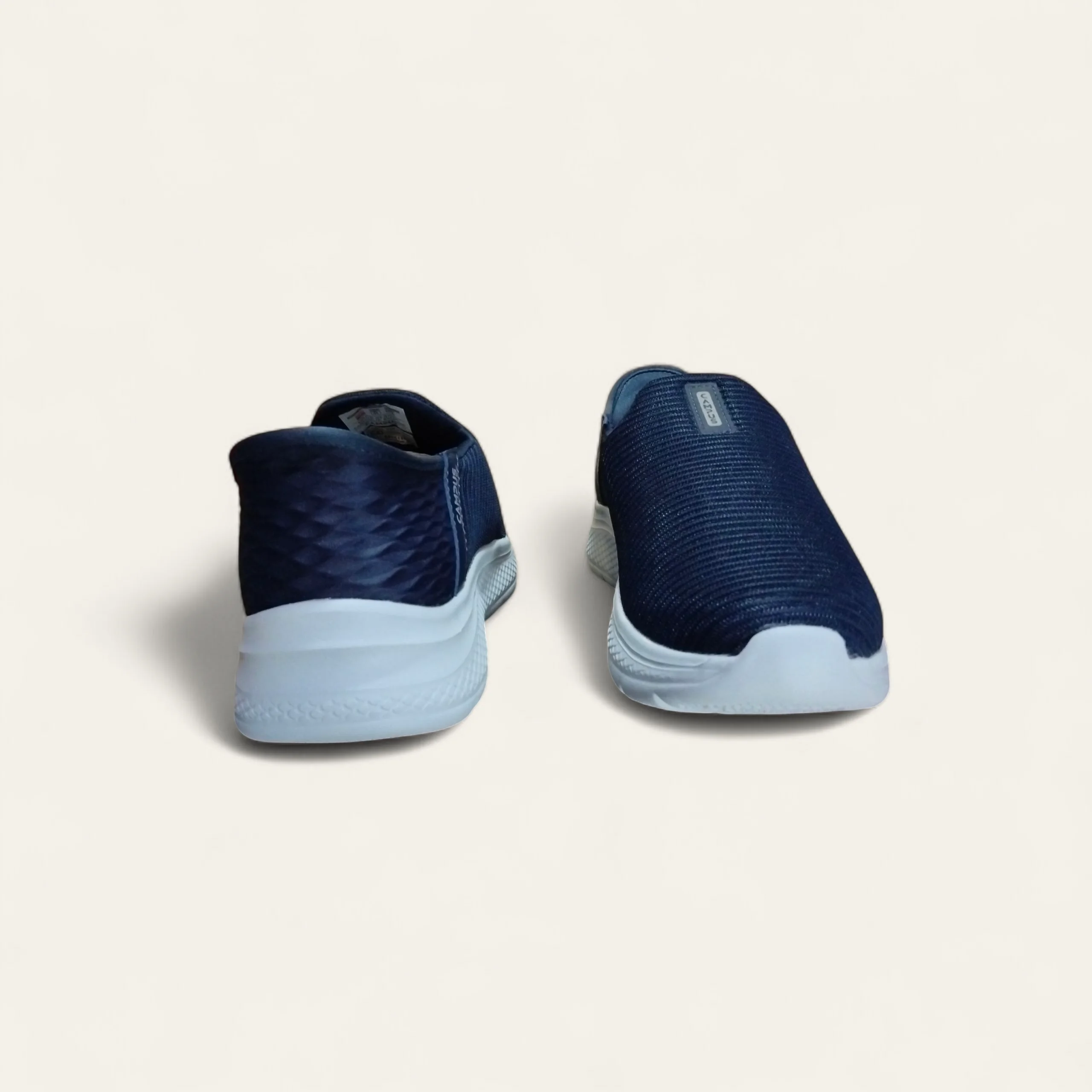 Buy Campus Lit Navy - Men's Without Lace Touchfree Shoes