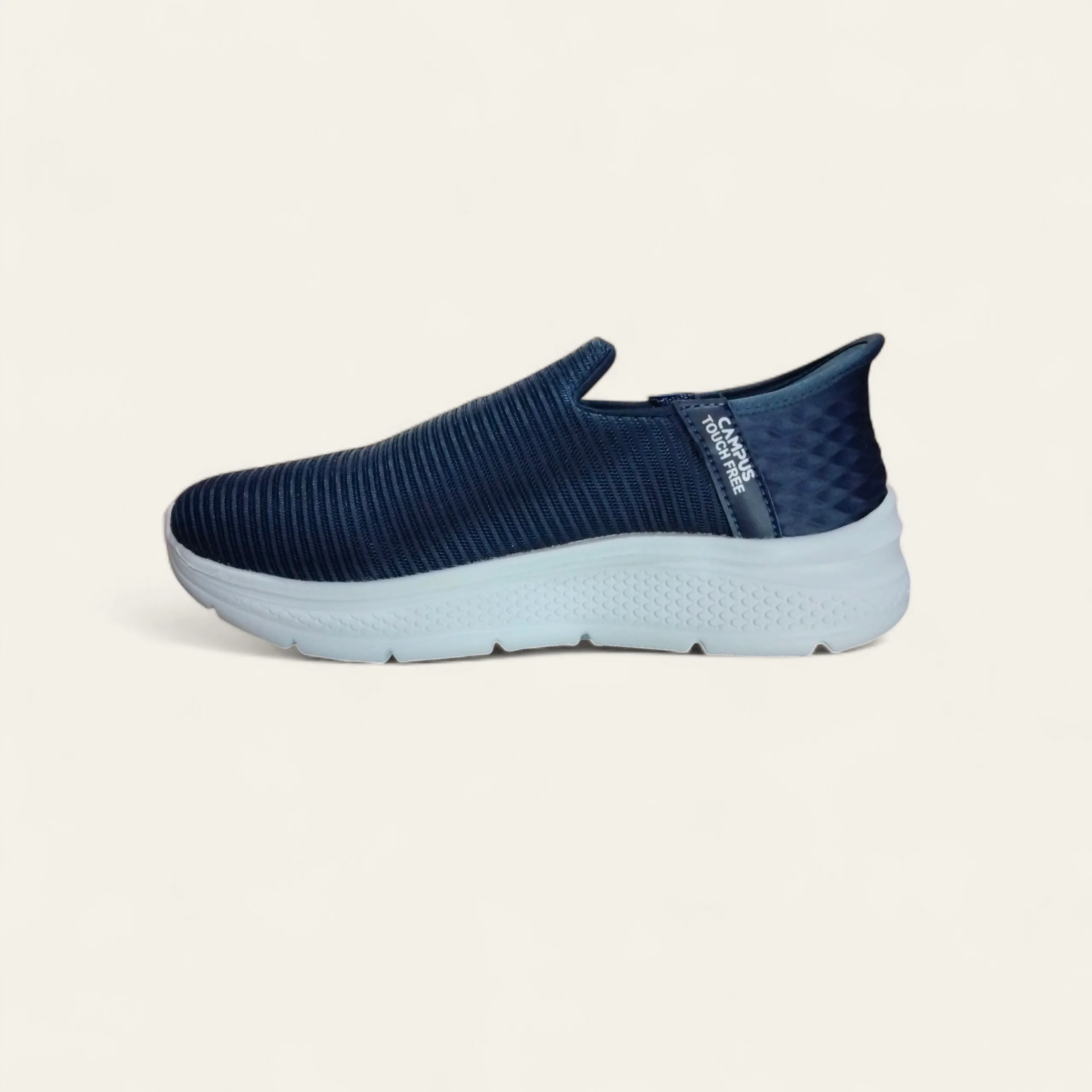 Buy Campus Lit Navy - Men's Without Lace Touchfree Shoes