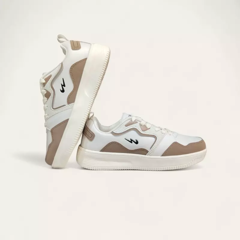 Campus OGL-06 Off White/Beige - Women's Casual Sneakers
