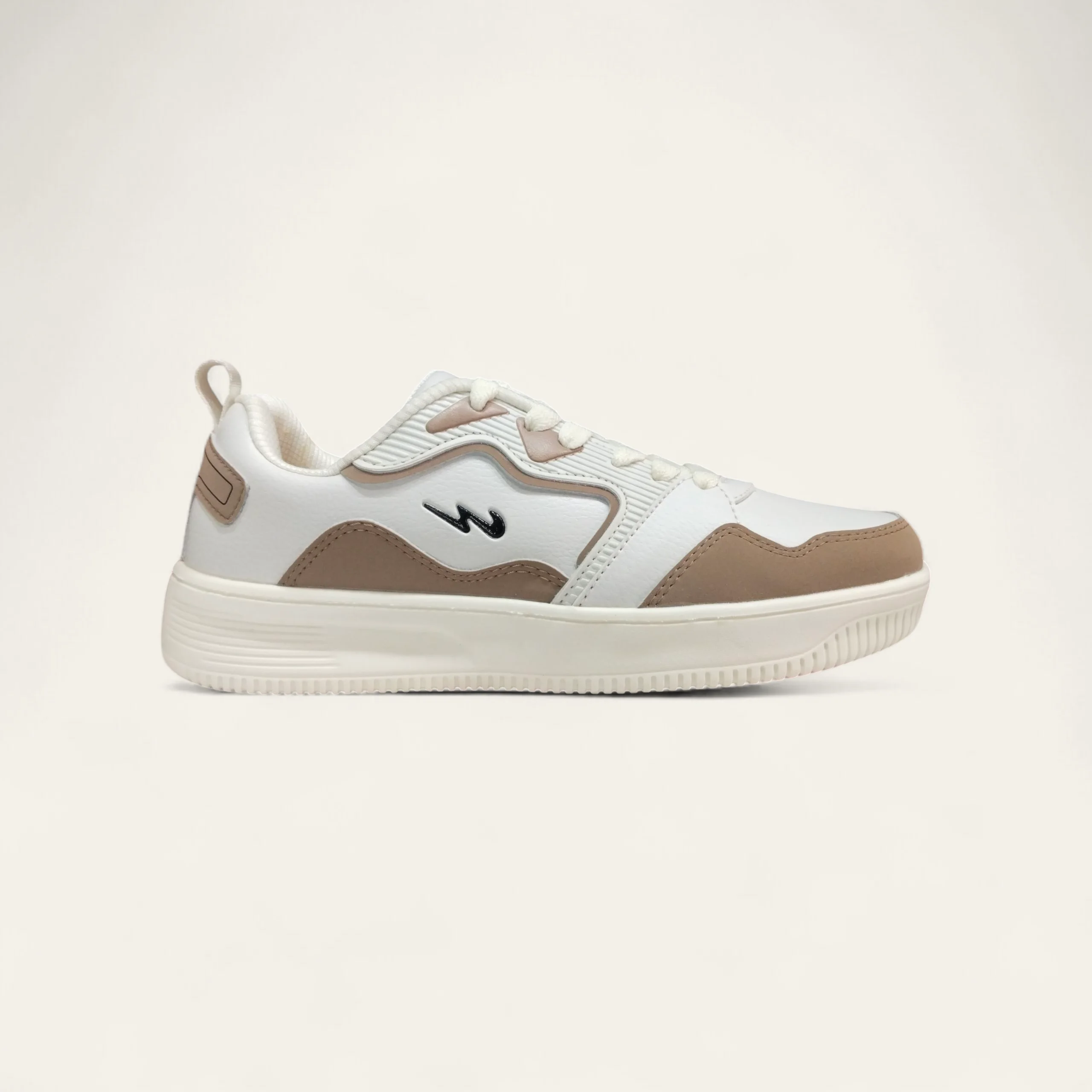 Campus OGL-06 Off White/Beige - Women's Casual Sneakers