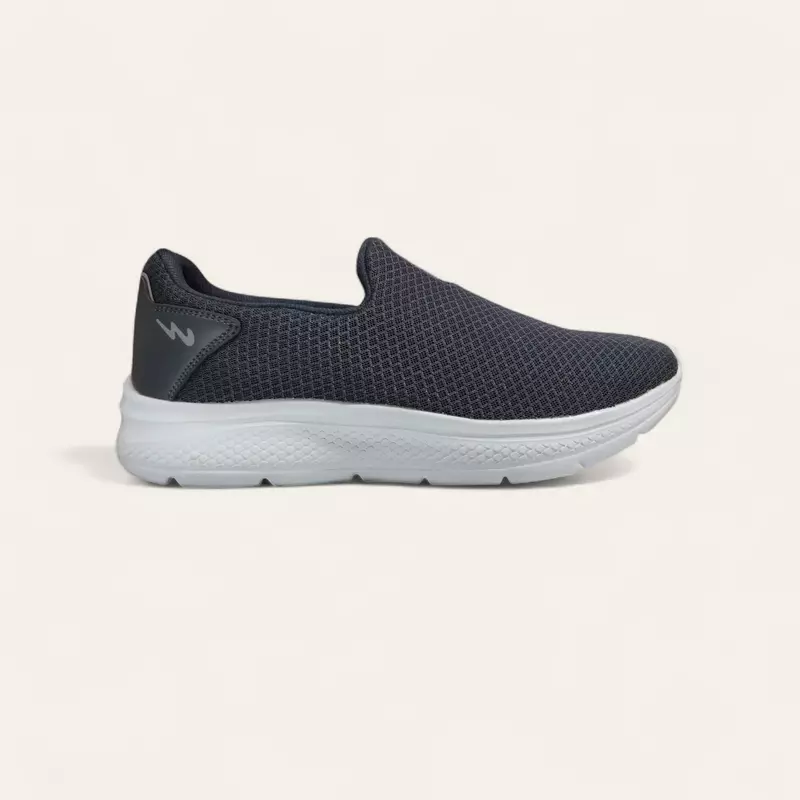 Campus Oxyfit Advance  D.Grey/L.Grey - Men's Plus Size Laceless Shoes