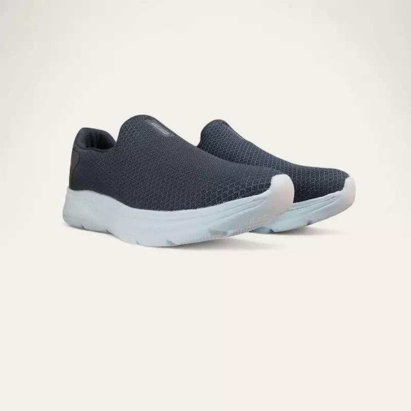 Campus Oxyfit Advance  D.Grey/L.Grey - Men's Plus Size Laceless Shoes