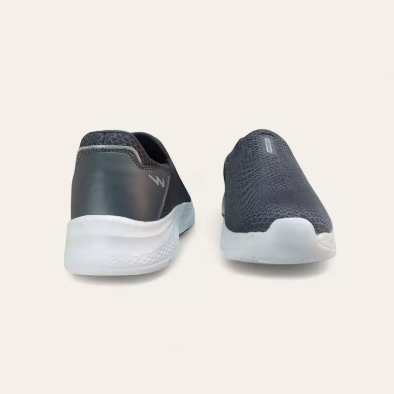 Campus Oxyfit Advance  D.Grey/L.Grey - Men's Plus Size Laceless Shoes