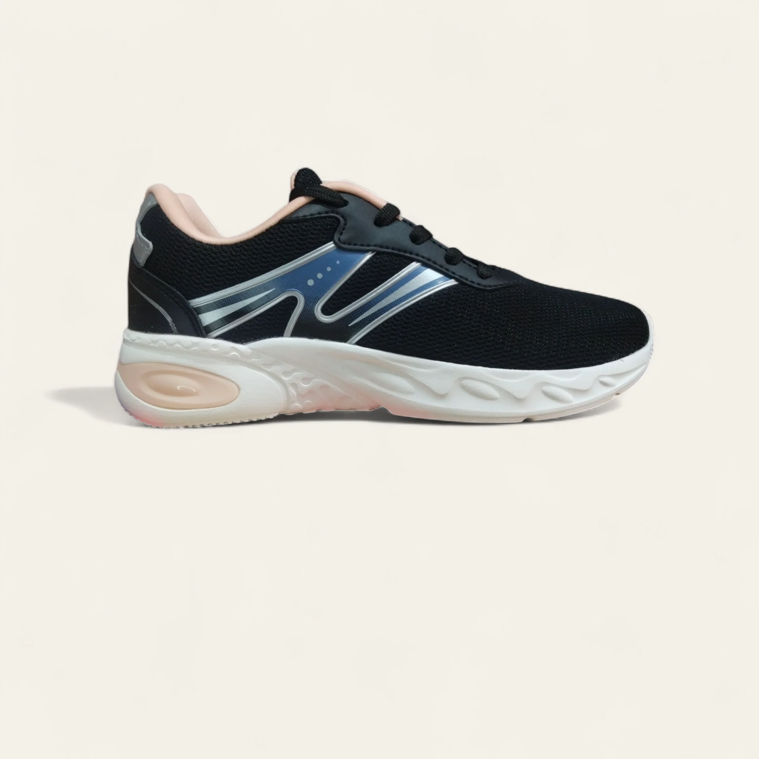Campus Sail Black/Peach - Women's Running Shoes