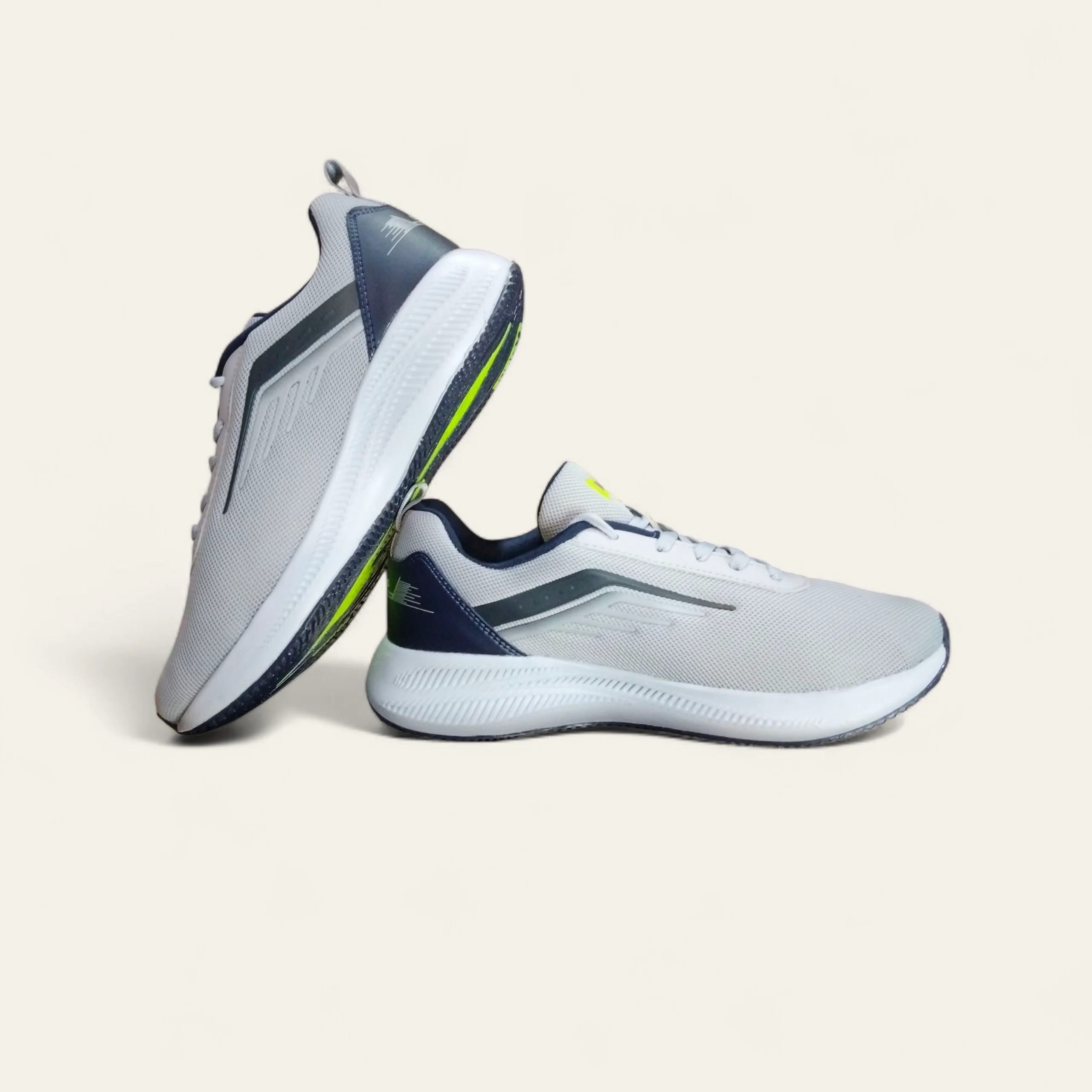 Campus Slay L.Grey/Navy - Men's Running Shoes