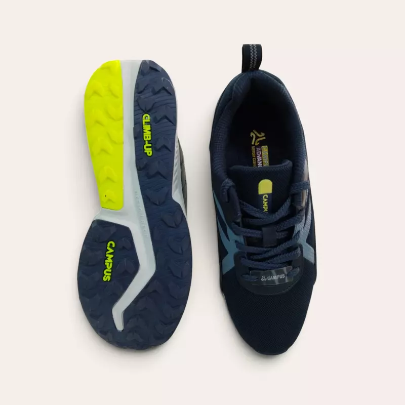 Campus Tred Navy/R Slate - Men's Running Shoes