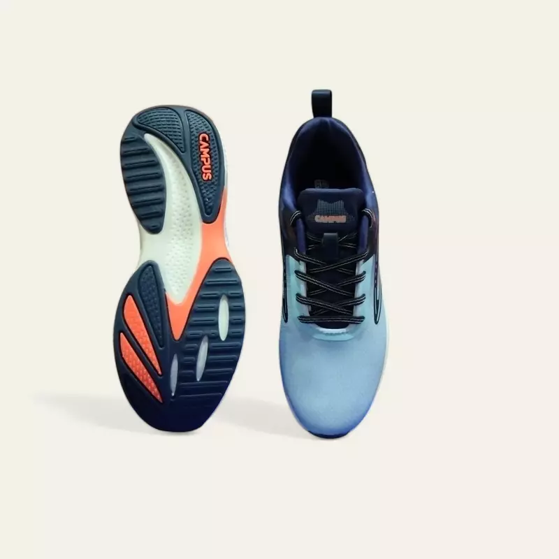 Campus Vesper Ice Blue-Navy - Men's Running Shoes