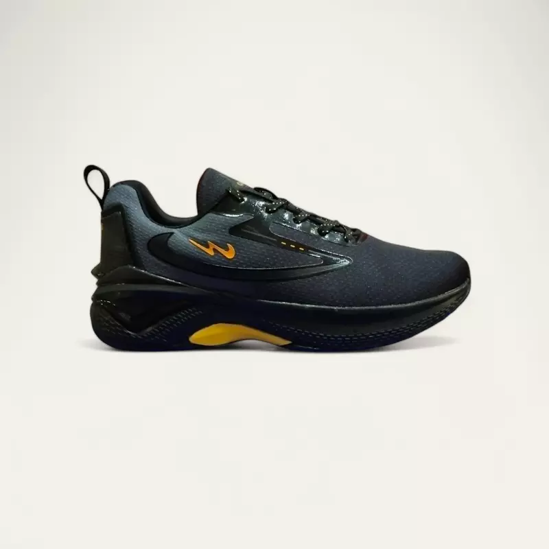 Campus Vesper Black/Mustard - Men's Running Shoes