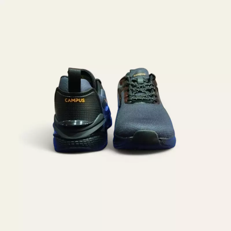 Campus Vesper Black/Mustard - Men's Running Shoes