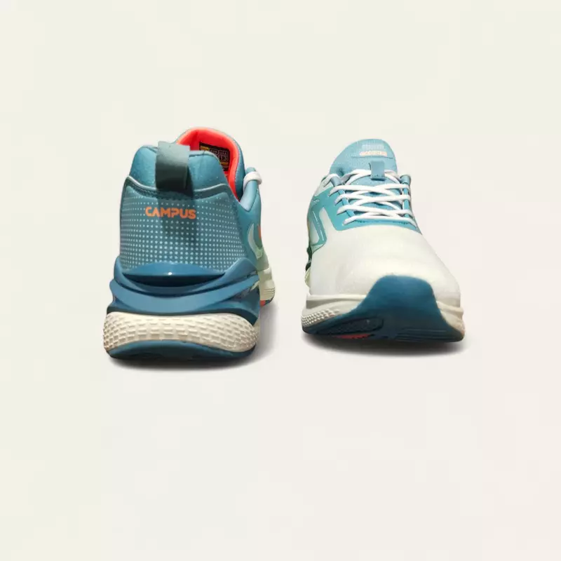 Campus Vesper White/Milky Blue - Men's Running Shoes