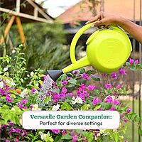 Ecsha Litre Large Plant Watering Can for Garden-Green