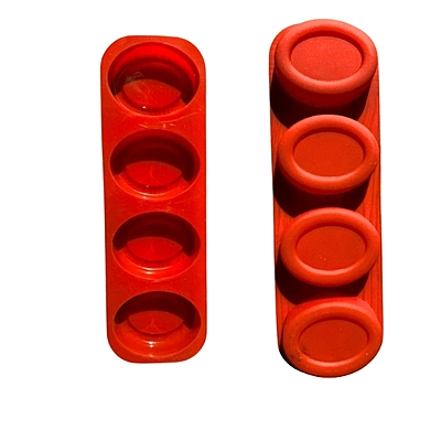 Silicon Mold Pears Oval - 4 Cavity - 75g