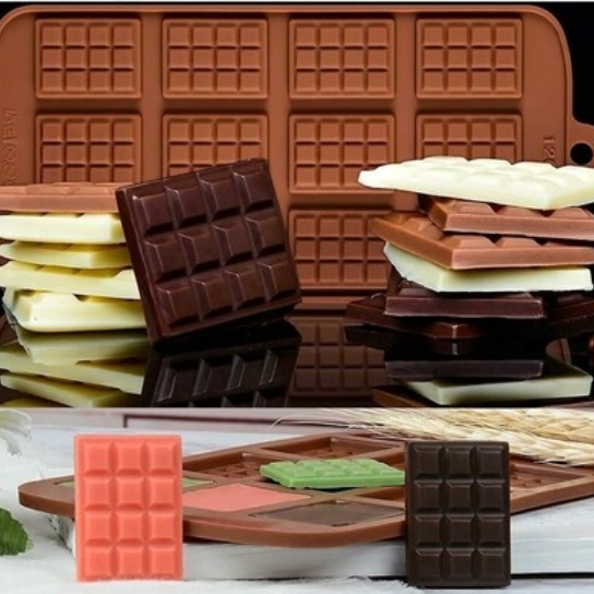 Silicon Mold Chocolate Bar 12 Cavity 5-10g