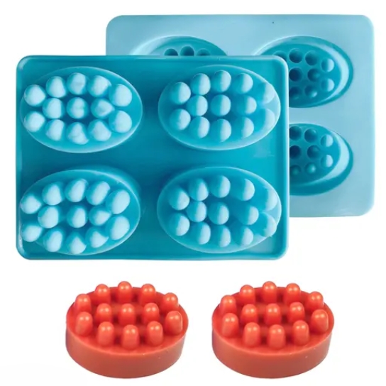Silicon Mold Massage 4 Cavity