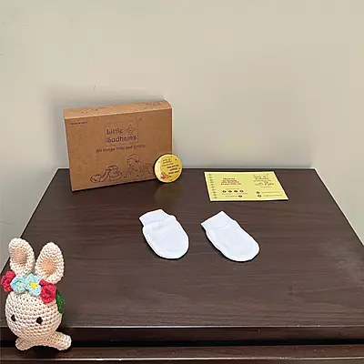 Muslin Cotton Newborn Baby Cap Set