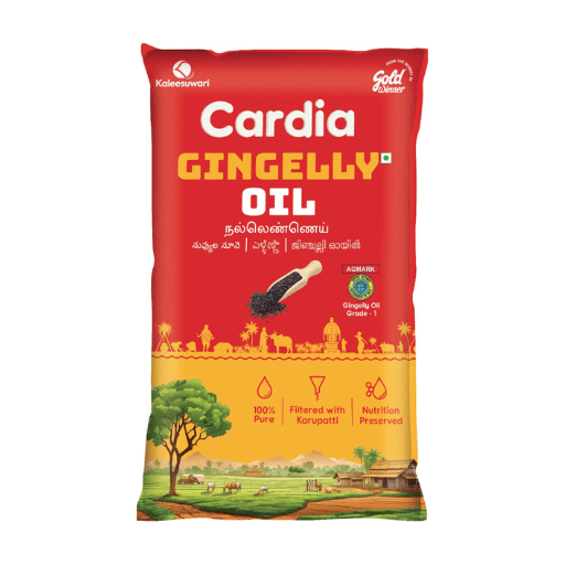 Cardia. Gingelly Oil