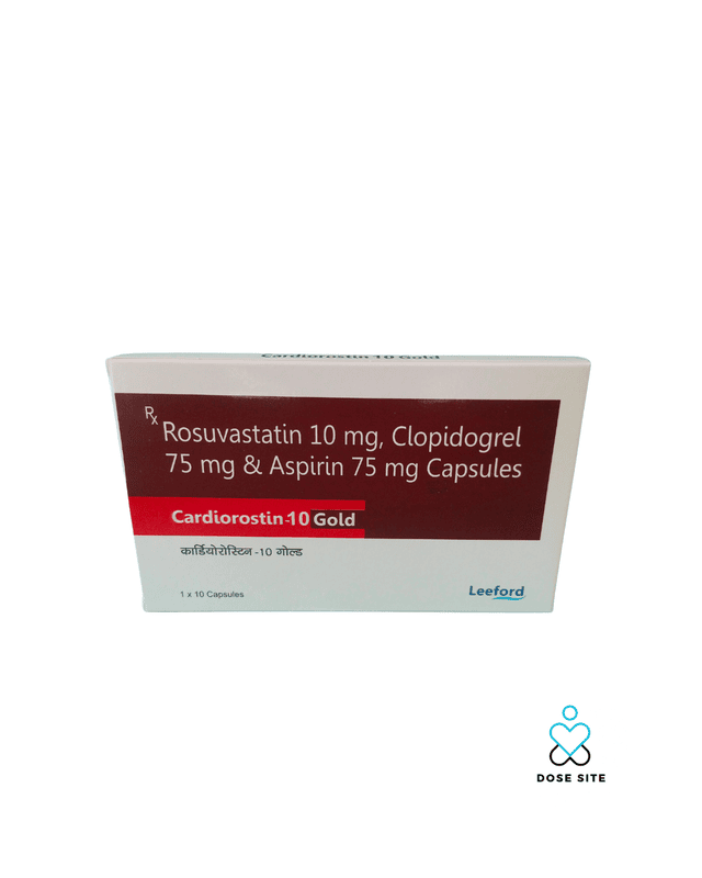 CARDIOROSTIN 10 GOLD CAPS