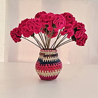 Crochet Carnation (Bunch of 6)