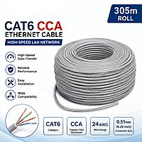 Champion CAT6 CCA Ethernet Cable 24AWG | 0.51mm (0.20) Conductor | High-Speed LAN Network Cable Champion CAT6 CCA Ethernet Cable 24AWG | 0.51mm (0.20) Conductor | High-Speed LAN Network Cable