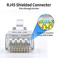 Rj45 Cat5 Sftp Plug (Pack Of 100Pcs) Rj45 Cat5 Sftp Plug (Pack Of 100Pcs)