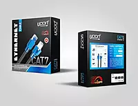Uport CAT-7 Patch Cord 3M – High Speed, Shielded Ethernet Cable for Enhanced Performance, Ideal for Gaming and Streaming, Durable Design, Supports 10Gbps Data Transfer, Perfect for Home or Office.