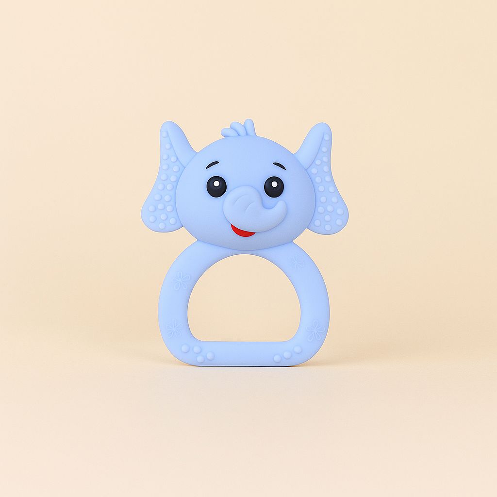 Safari - Silicone Teether and Rattle