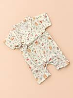 Maple - Muslin Kimono Rompers Maple - Muslin Kimono Rompers