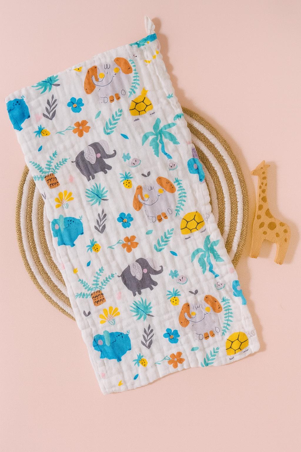 Premium Crinkled Muslin Burp Cloths (Pack of 2) Premium Crinkled Muslin Burp Cloths (Pack of 2)