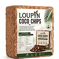 Coir Chips 5kg Block for Hydroponics Growing Media