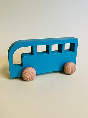 Wooden Toy Bus Wooden Toy Bus