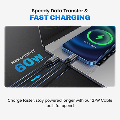 CABLE EVM TYPE-C TO TYPE-C NB 60W CC-07