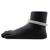 Silver Anklet/Kolusu for girls