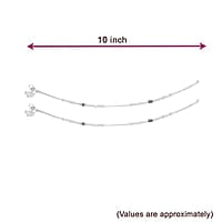 Silver Women Anklets/payals/enamel kolusu