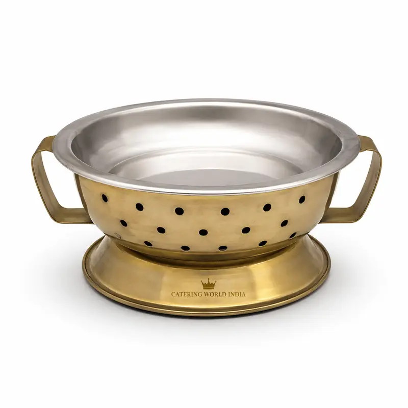 OVAL SNACK WARMER BL GOLD