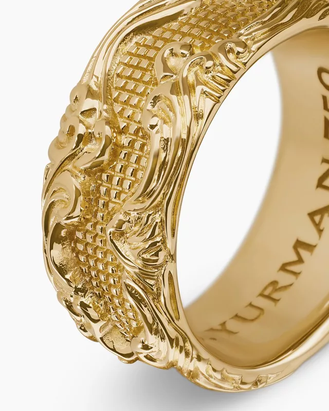 14KT Yellow Gold Ring for Men (Logan S16)