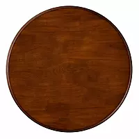 Amber Spindle Accent Sofa Peg Table