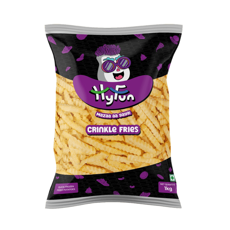 Hyfun - Crinkle Cut 11mm French Fries 1kg