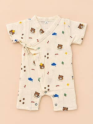 Toffee - Muslin Kimono Rompers