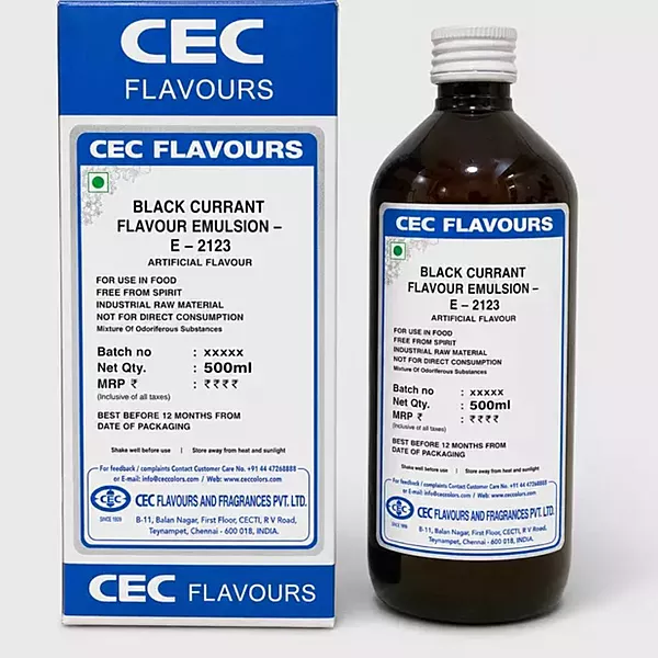 CEC – Black Currant Flavour Emulsion – E – 2123